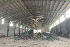 Kho bã điều nhà máy xi măng bình phước